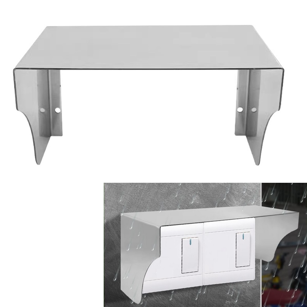 Outdoor Power Point Cover - 防水ソケットカバーステンレス鋼ドアベルレインカバー屋外スイッチ保護ソケット防水