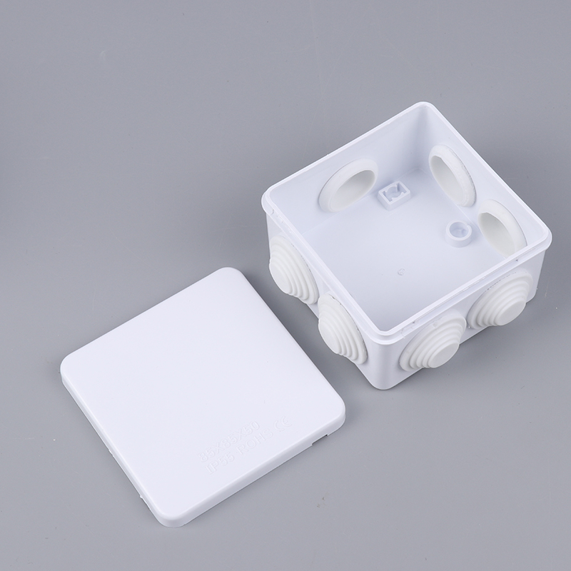 Outdoor Power Outlet Box - 50*50/80*50/85*85*50/100*100*70mm DIY 防水 IP65 パワーケースジャンクションボックス屋内ワイヤーシェル電気制御ボックス