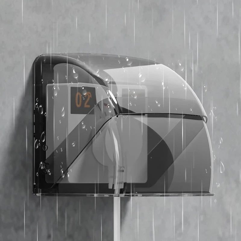 Outdoor Power Point Cover - 86 タイプ屋外ソケット保護カバー浴室電気プラグ防水カバー電源コンセント防雨ボックス電気用品