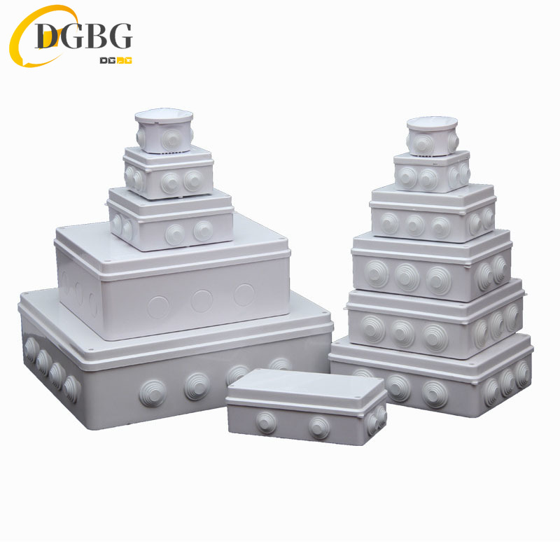 Outdoor Power Outlet Box - RA RT卸売ABSプラスチックIP65 IP55防水ジャンクションボックスDIY屋外電気接続ボックスケーブル分岐ボックス