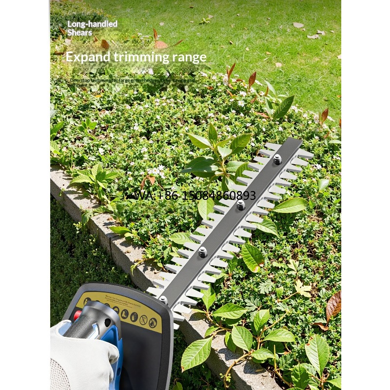 Hedge Trimmer Cordless - コードレス電動ヘッジトリマー、中庭果樹園の緑のフェンスや茂みの手入れ用のリチウム電池式枝切り機