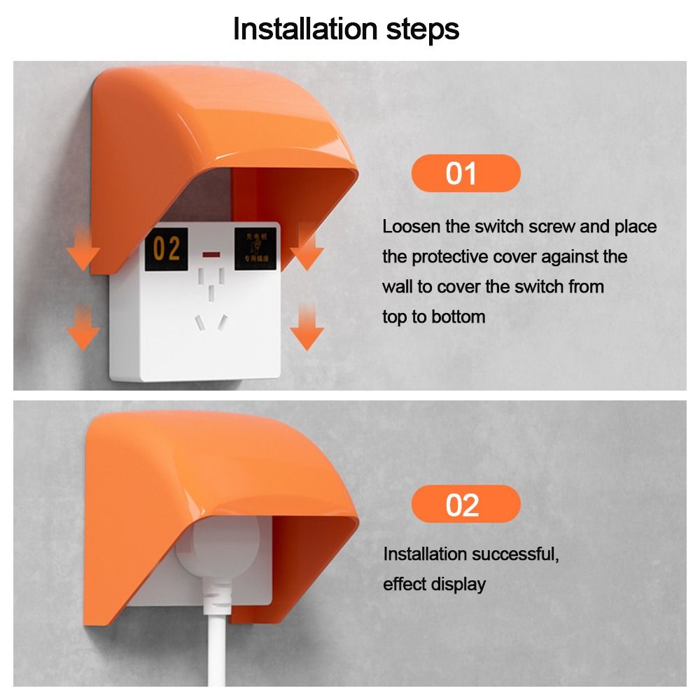 屋外防水ボックス保護ボックス電源コンセント用品電気プラグ防雨 - Outdoor Power Point Cover のレビューと価格
