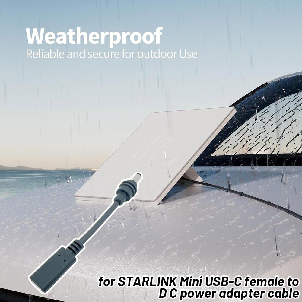 STARLINK Mini用USB-C-DC電源ケーブル U - Outdoor Power Adapter Usb C のレビューと価格