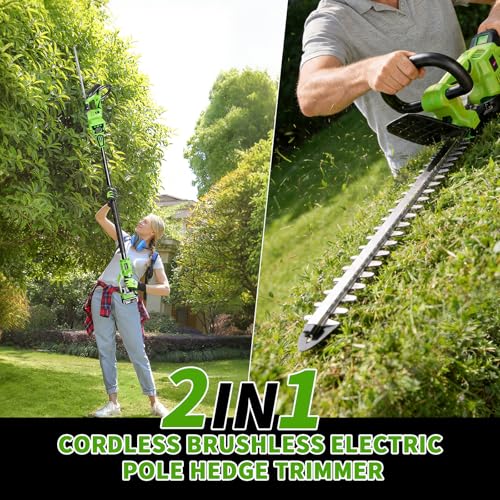 アスリオン株式会社製 2-in-1コードレスヘッジトリマー、 - Hedge Trimmer Cordless のレビューと価格