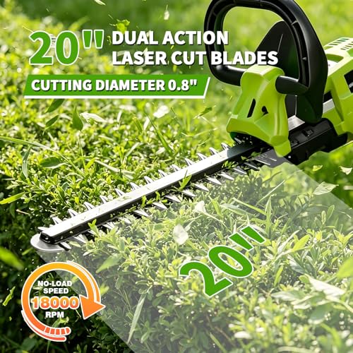 アスリオン株式会社製 2-in-1コードレスヘッジトリマー、 - Hedge Trimmer Cordless のレビューと価格