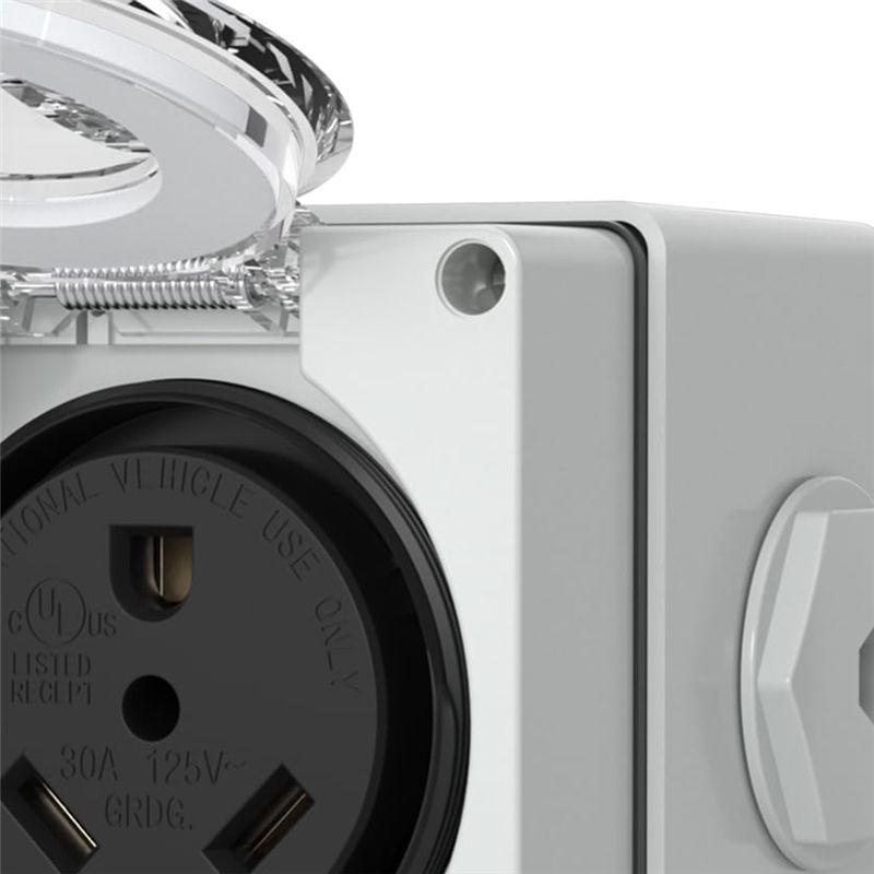 ABYP NEMA TT-30R 30アンペア電源コンセント - Outdoor Power Receptacle Box のレビューと価格