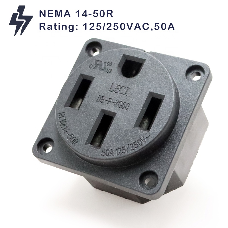 NEMA 14-50Rレセプタクル 50アンペア RV電源イ - Outdoor Power Receptacle Box のレビューと価格