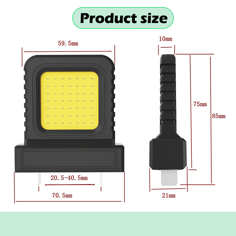 電動工具アクセサリー LED ワークライト 20v-21v  - Outdoor Power Garage のレビューと価格