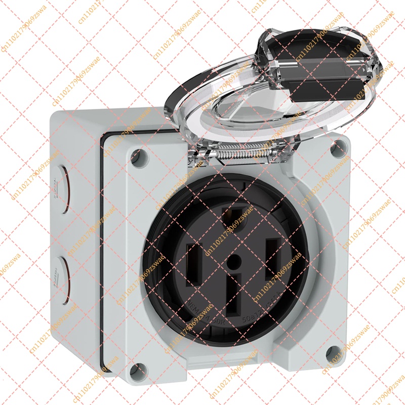 50アンペア屋外用電源コンセントボックス NEMA 14-5 - Outdoor Power Receptacle Box のレビューと価格