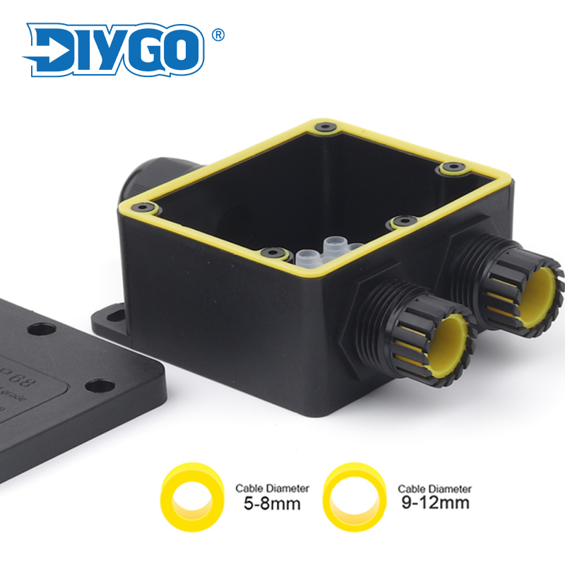 防水IP68ジャンクションボックス,防水,3ウェイミニコネク - Outdoor Power Outlet Box のレビューと価格