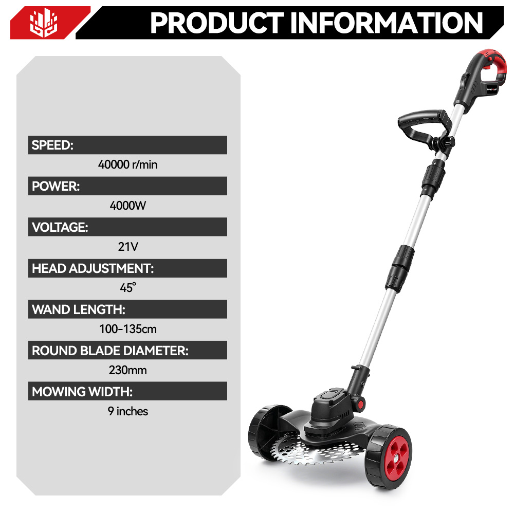 ONEVAN 9インチ 40000RPM ブラシレス電動芝刈 - Hedge Trimmer Cordless のレビューと価格