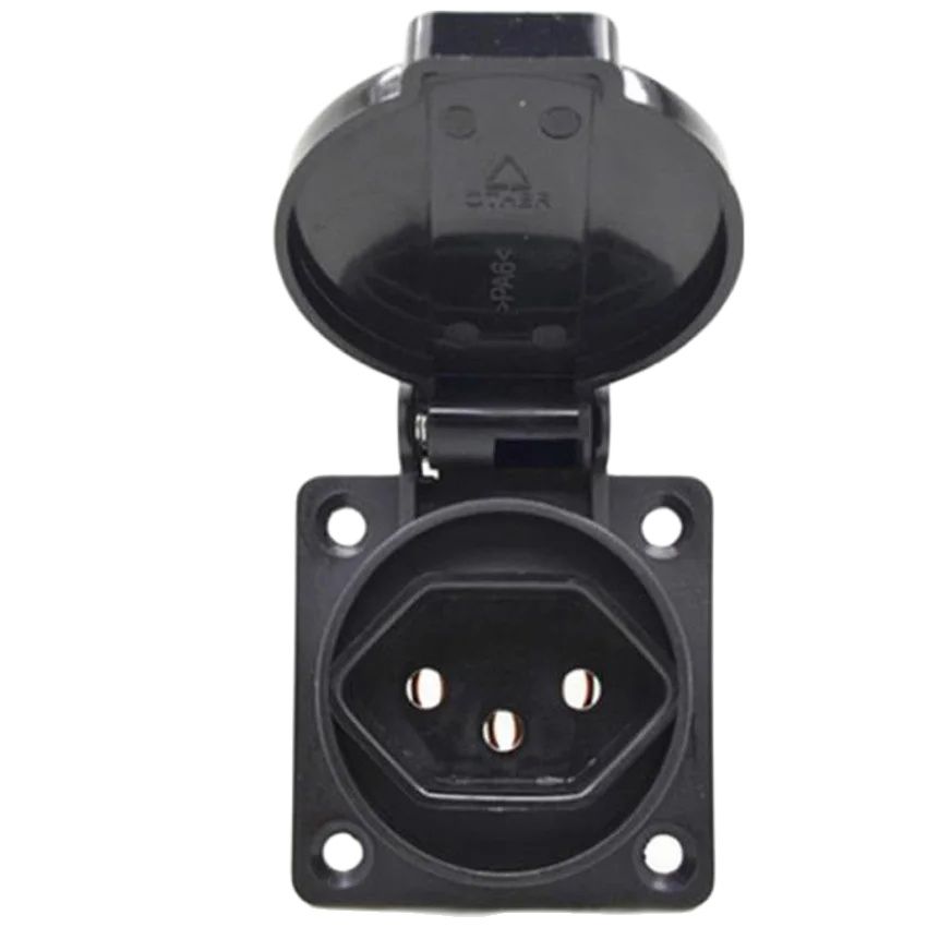 1 個ブラジルスイス防水産業用ソケット 10A フラッシュマ - Outdoor Power Point Cover のレビューと価格
