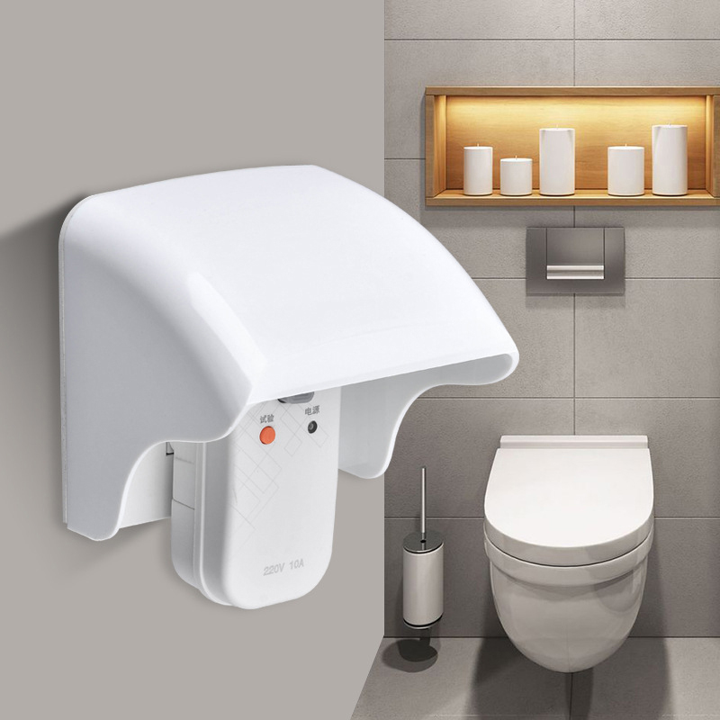 防雨スイッチソケット保護ボックス,白いプラスチック製の屋外カ - Outdoor Power Point Cover のレビューと価格