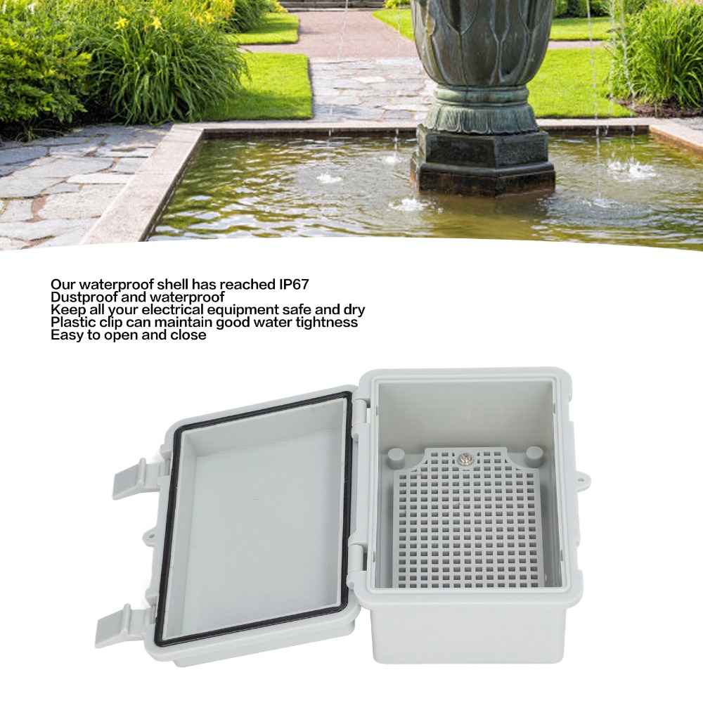 耐久性のある 150×100×70mm 防水電気ボックス プ - Outdoor Power Outlet Box のレビューと価格