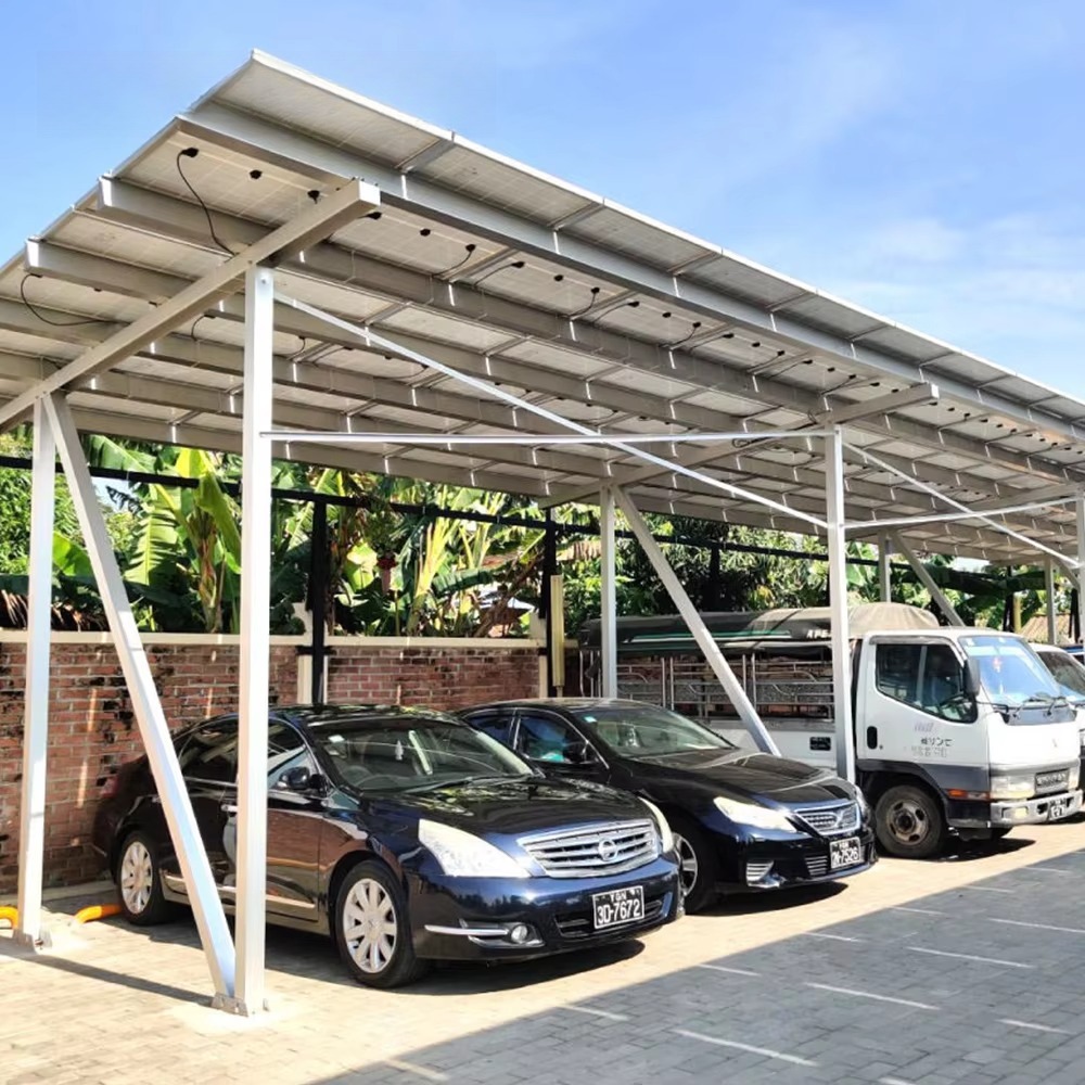 あらゆるサイズのカスタム屋外ソーラーカーポート、高出力エネル - Outdoor Power Garage のレビューと価格