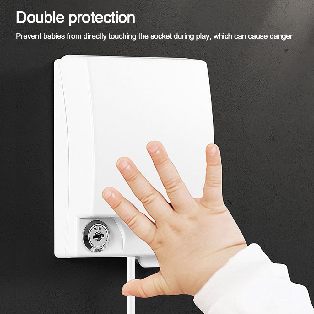 1 個 86 タイプロック可能なソケット防水防塵ボックス屋外 - Outdoor Power Point Cover のレビューと価格