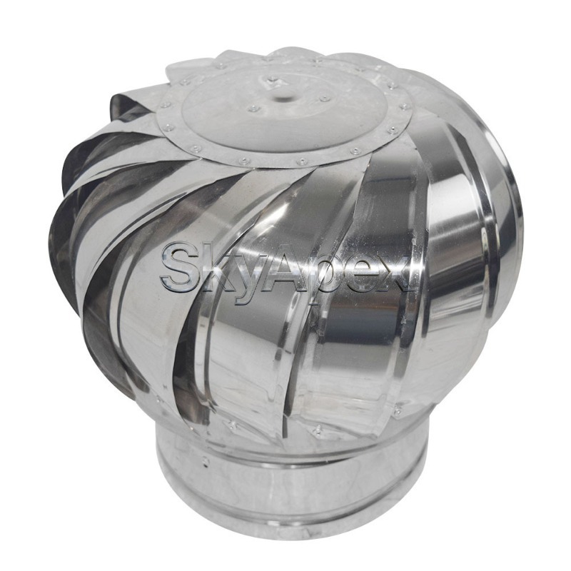 304 ステンレス鋼ノーパワールーフベントキャップ防水防雨煙 - Outdoor Power Vent のレビューと価格