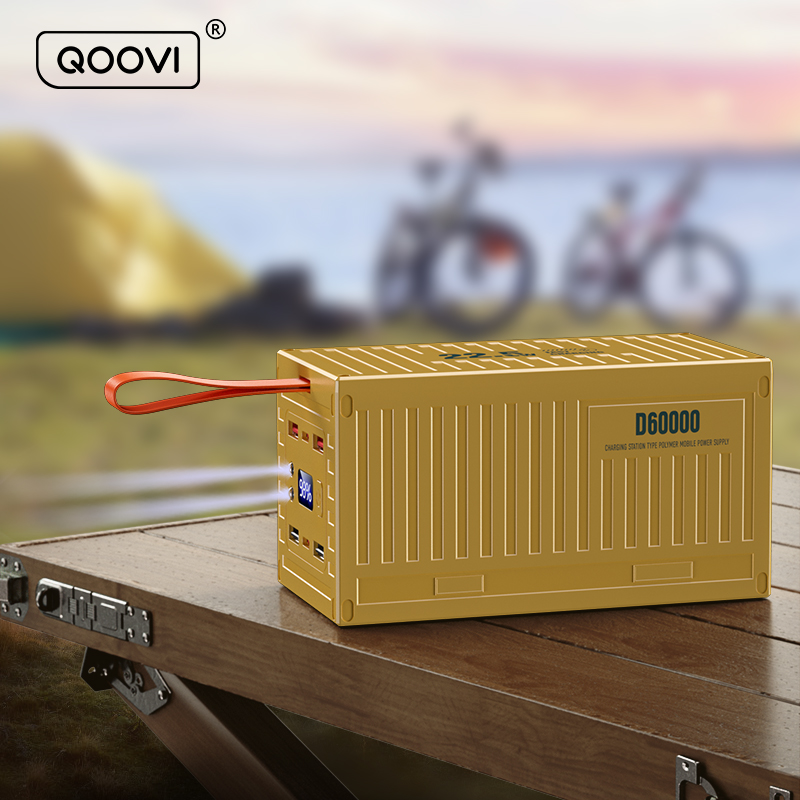 QOOVI 60000mAh パワーバンク 22.5 ワット - Outdoor Power Adapter Usb C のレビューと価格