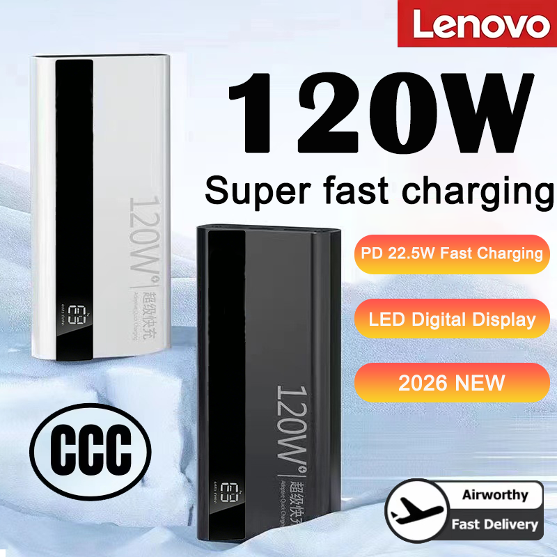 Lenovo 1000000mAh大容量パワーバンク 120 - Outdoor Power Adapter Usb C のレビューと価格